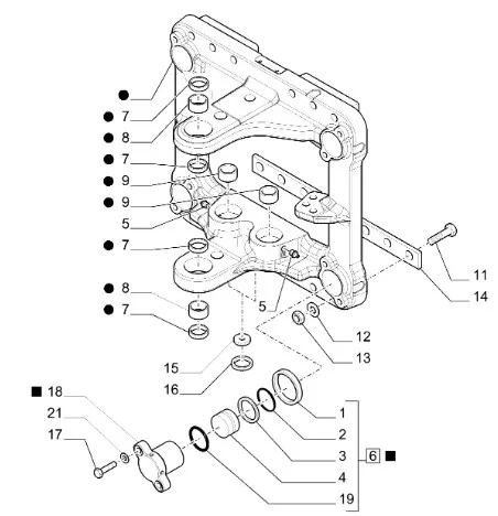 87705760 - гидроцилиндр