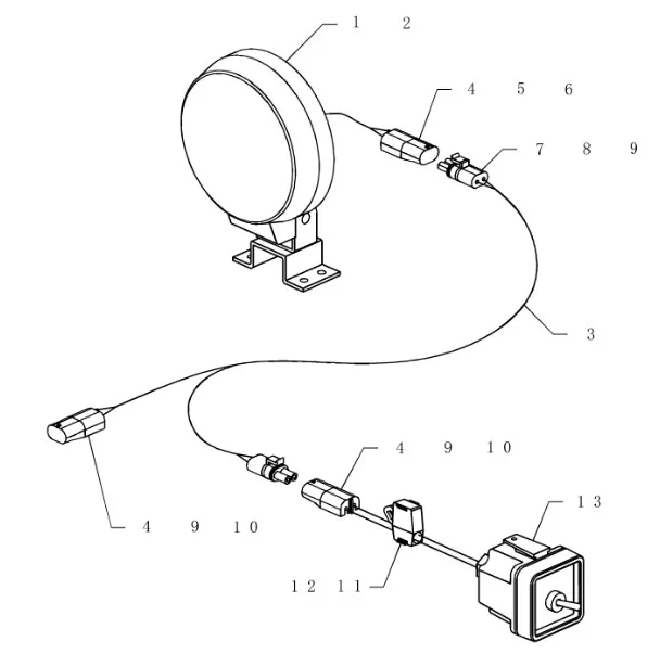 425258A1 - жгут проводов